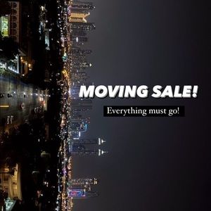 Moving sale!